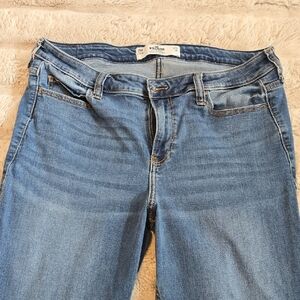Hollister Women's Boot Cut Jeans - Classic Blue